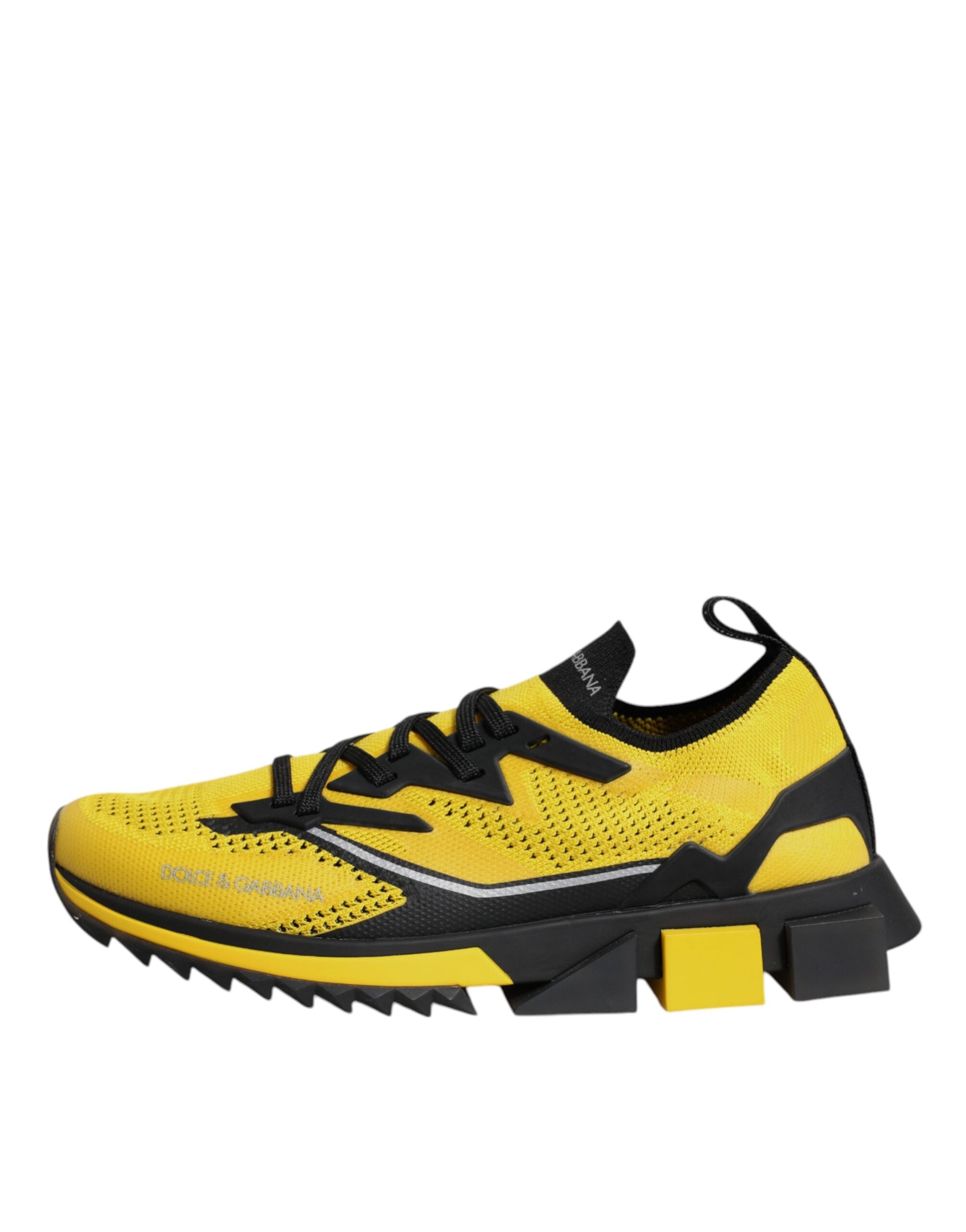 Yellow SORRENTO Sport Stretch Sneakers Shoes - ventzia