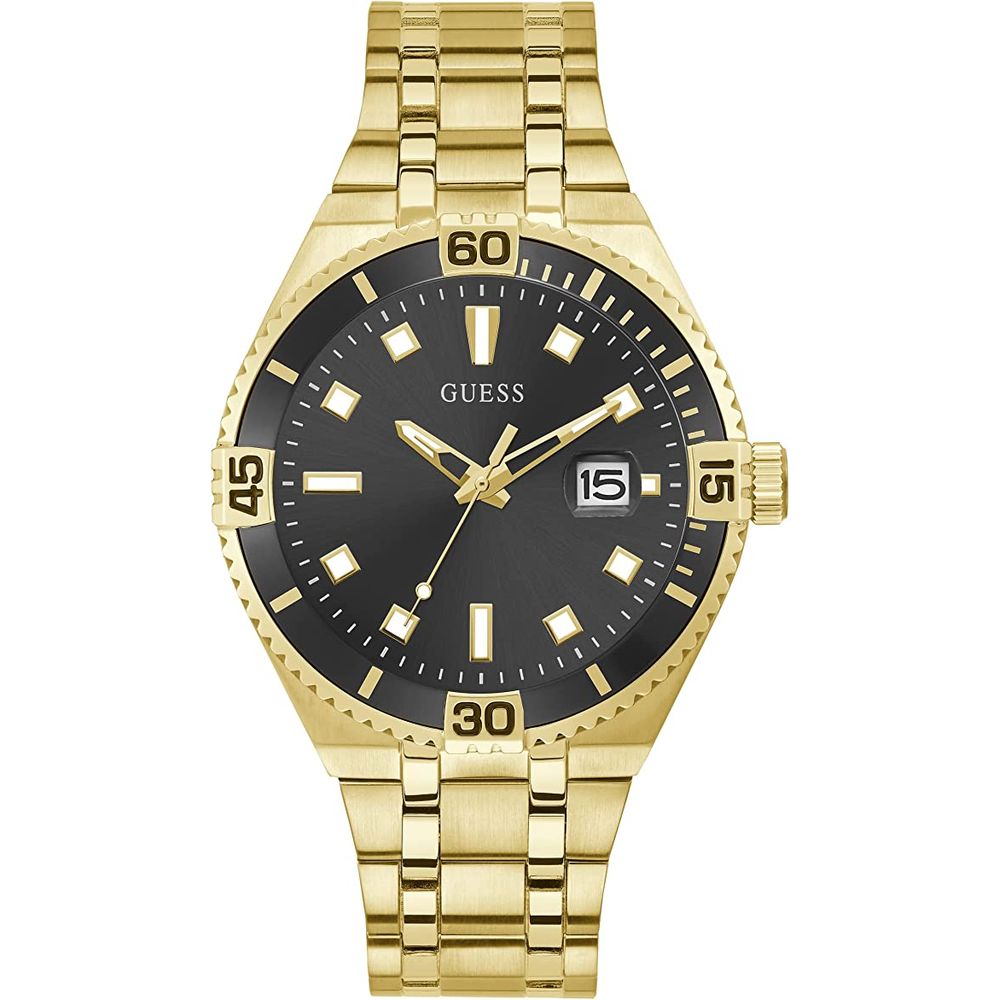 Gold Stainless Steel Dress Watch