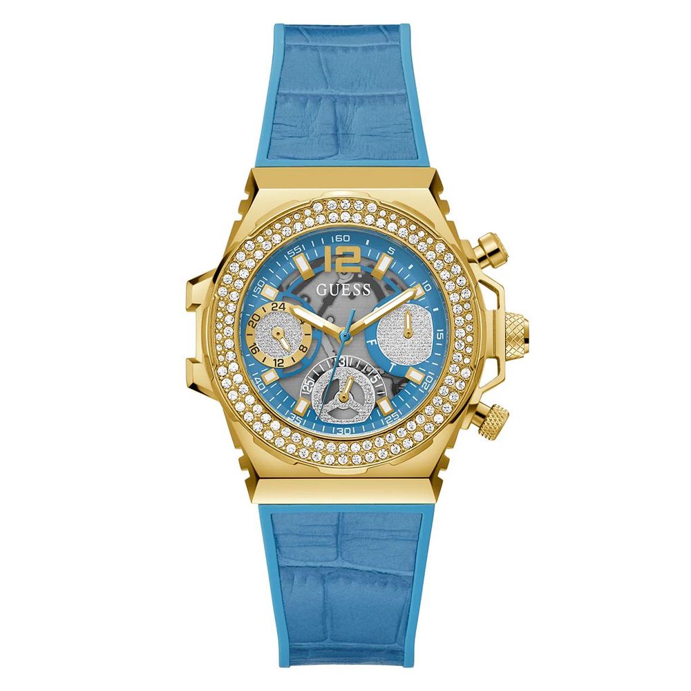 Blue Synthetic Sport Watch - ventzia
