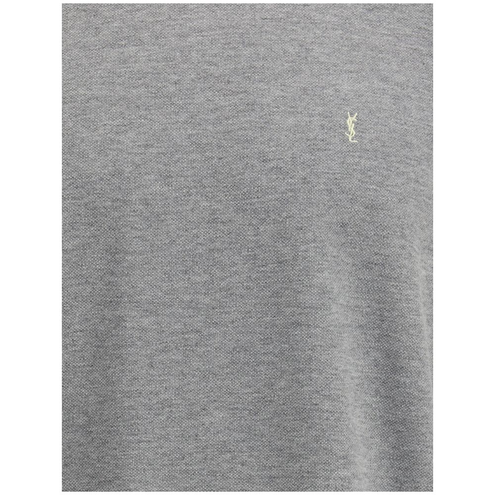 Grey Cotton Oversized T-shirt - ventzia