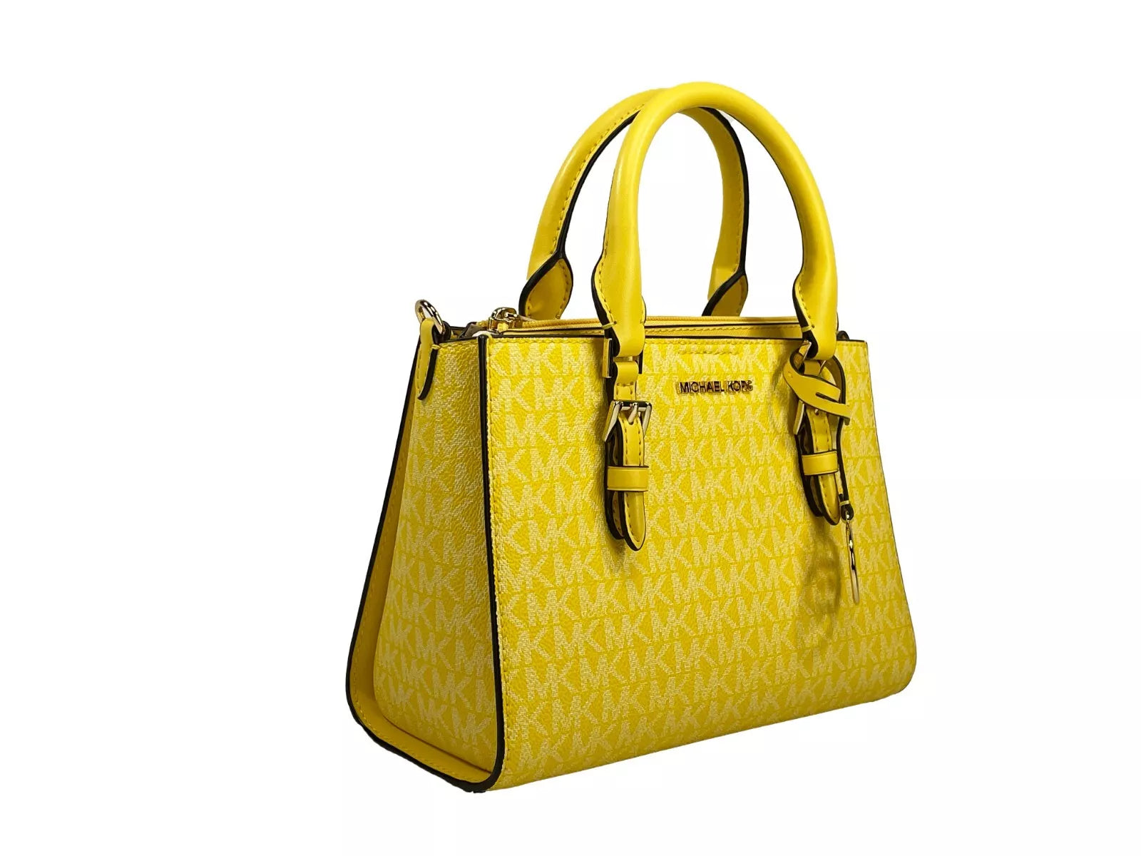 Charlotte 3 in 1 Satchel Bag Crossbody Golden Yellow - ventzia