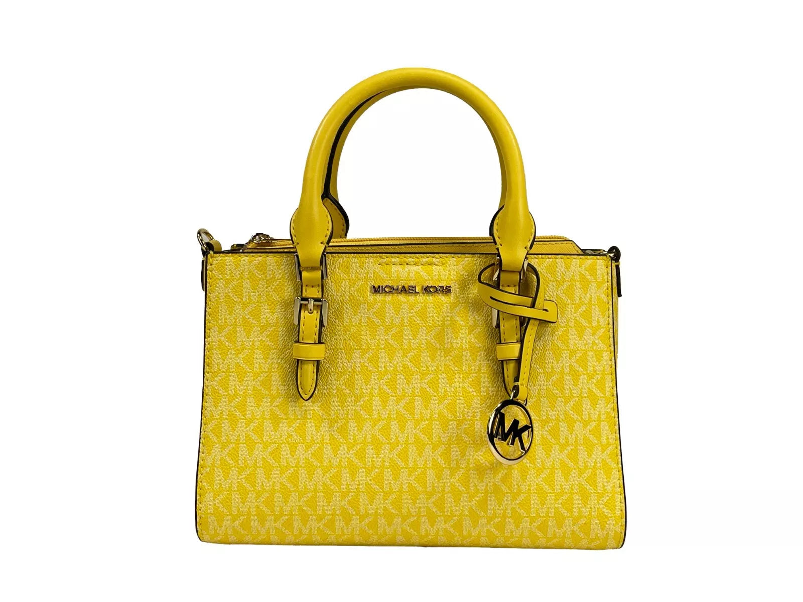 Charlotte 3 in 1 Satchel Bag Crossbody Golden Yellow - ventzia