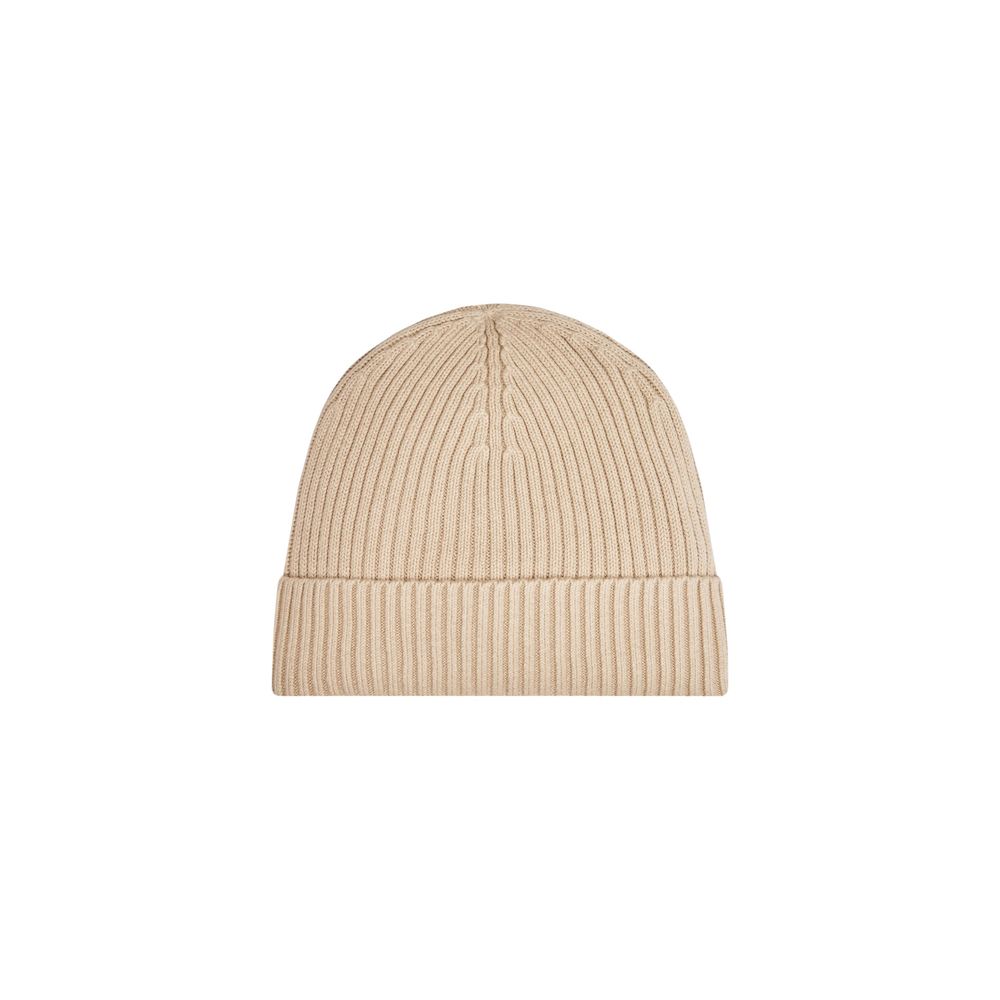 Beige Organic Cotton Cap (Baseball Hat)