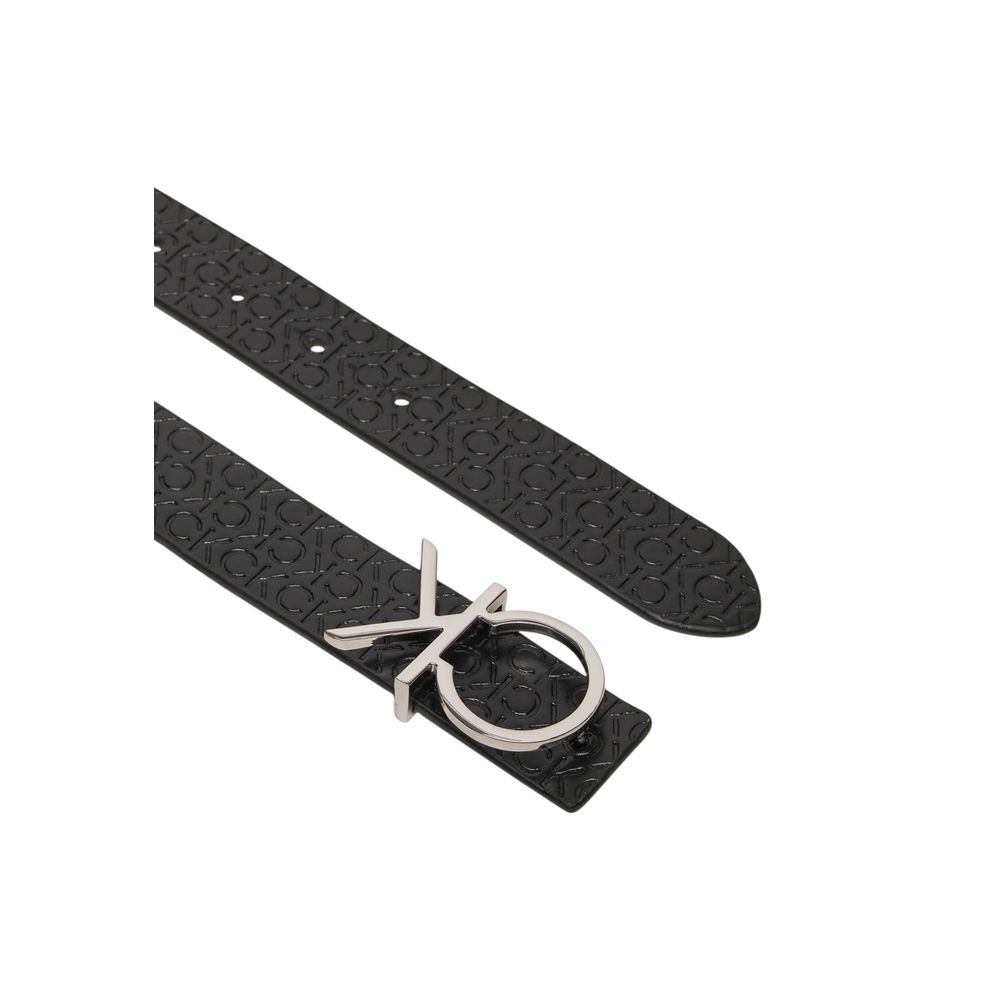 Bicolor Leather Belt