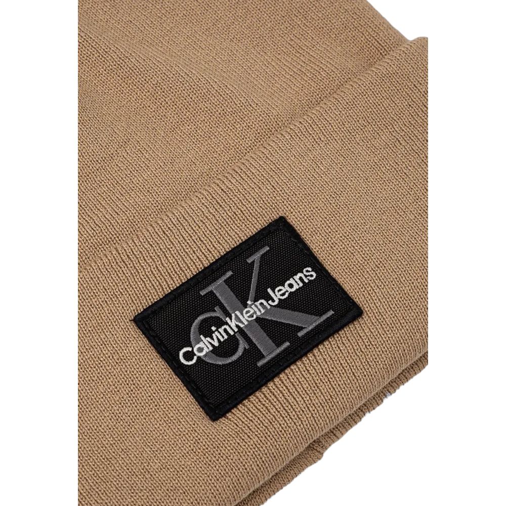 Beige Cotton Caps Baseball Hat