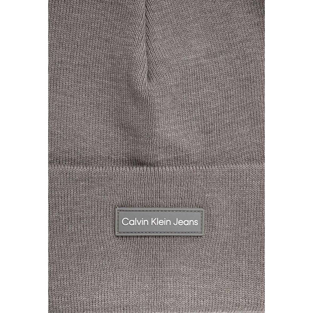 Gray Recycled Polyester Caps Baseball Hat