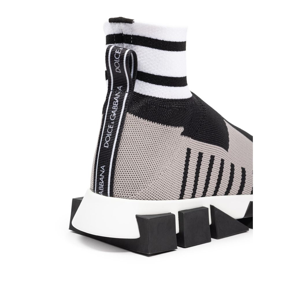 Black Fabric Sneaker - ventzia