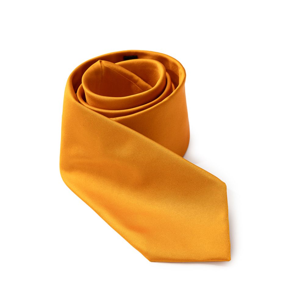 Orange Silk Ties & Bowty - ventzia