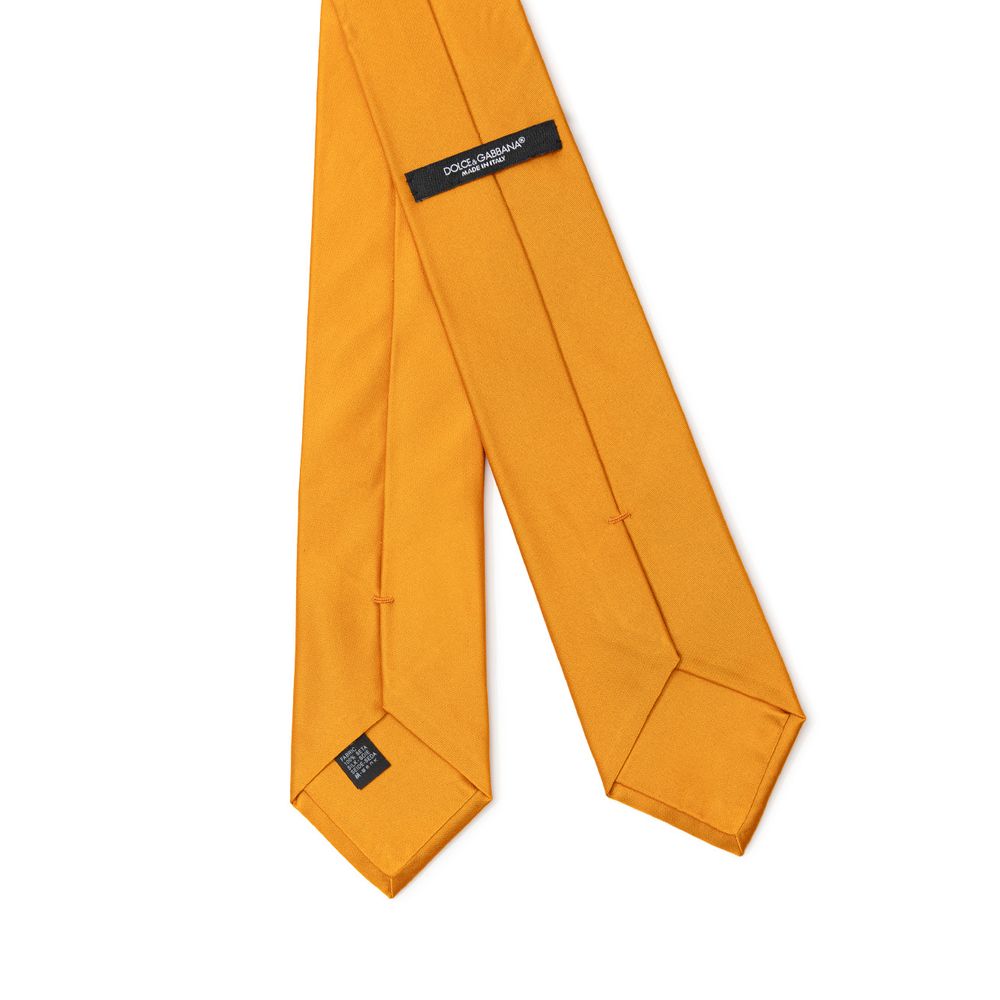 Orange Silk Ties & Bowty - ventzia