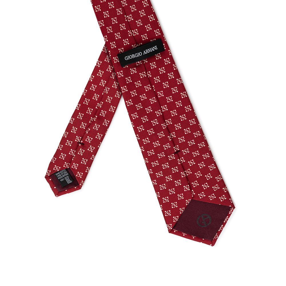 Red Silk Ties & Bowty - ventzia