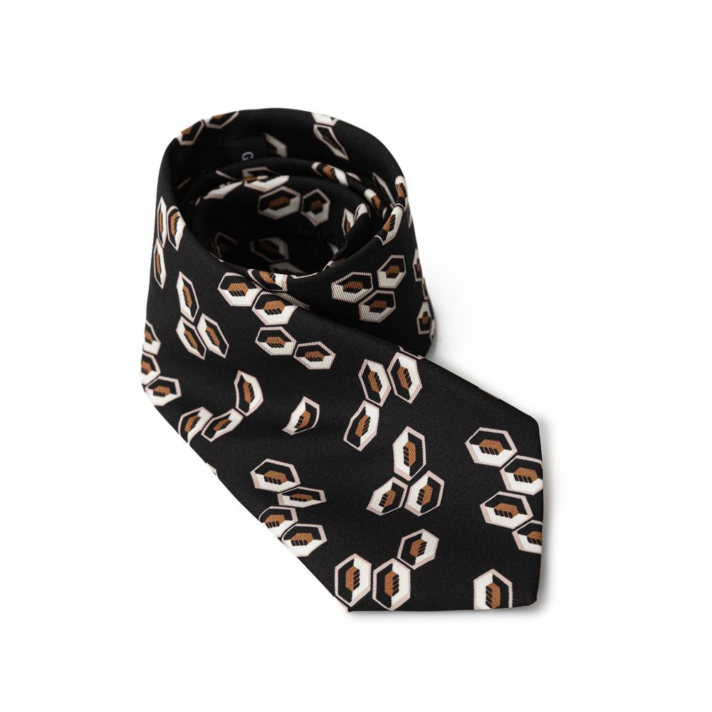 Black Silk Ties & Bowty - ventzia