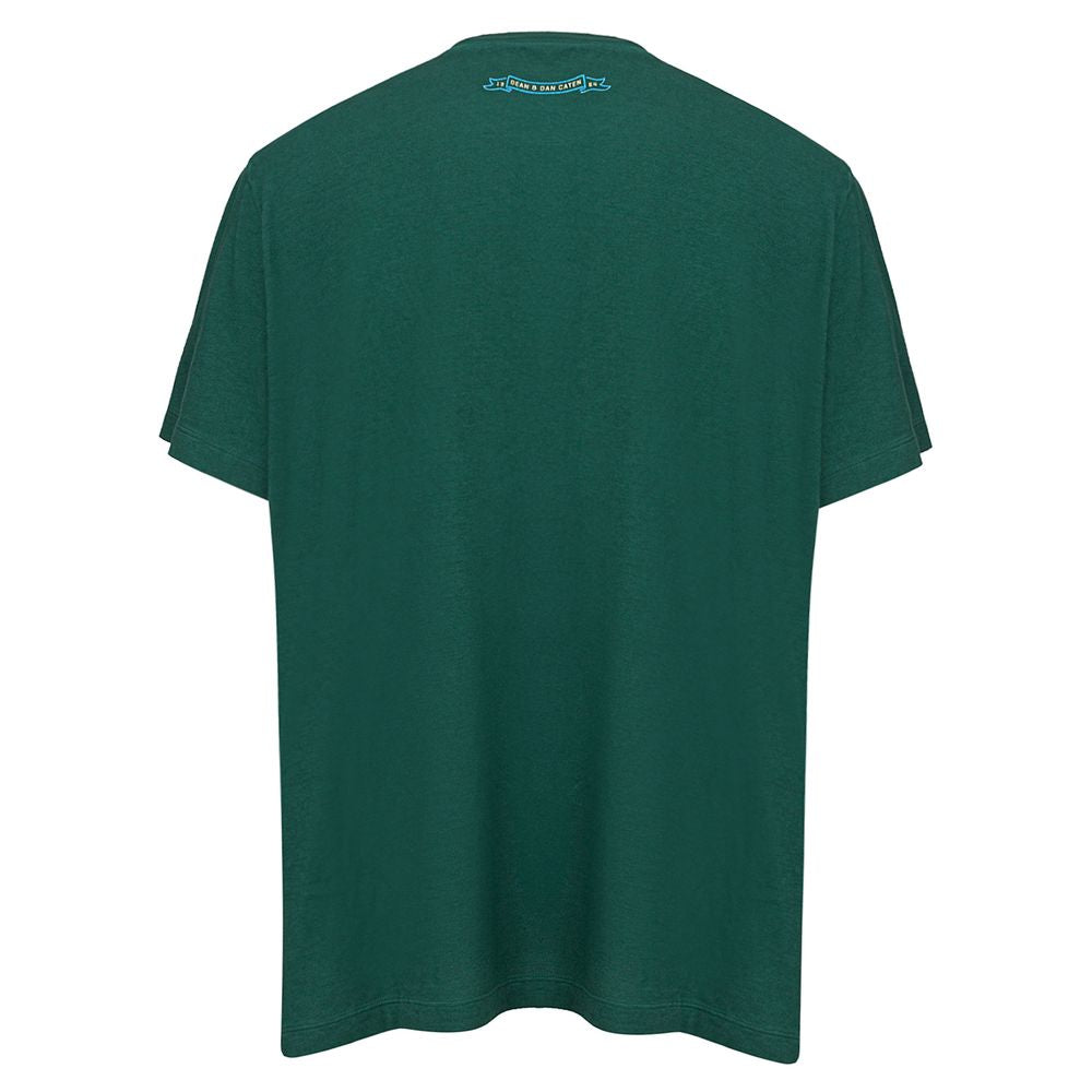 Green Cotton T-Shirt - ventzia
