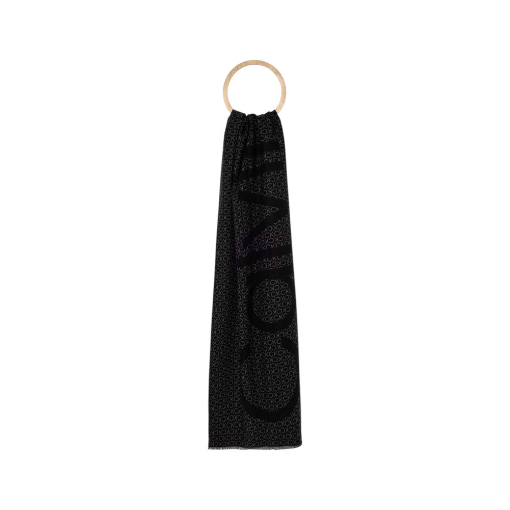 Black Marabou Scarf - ventzia
