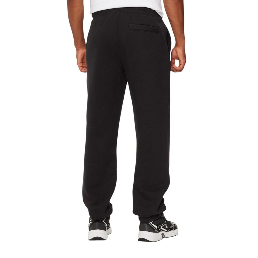 Black Cotton Joggers Workout Pant - ventzia