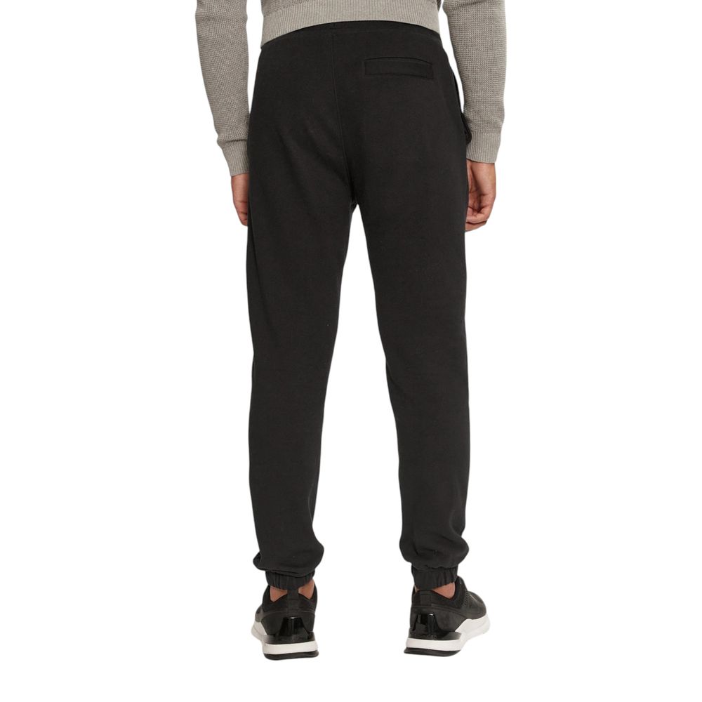 Black Organic Cotton Joggers (Workout Pants)
