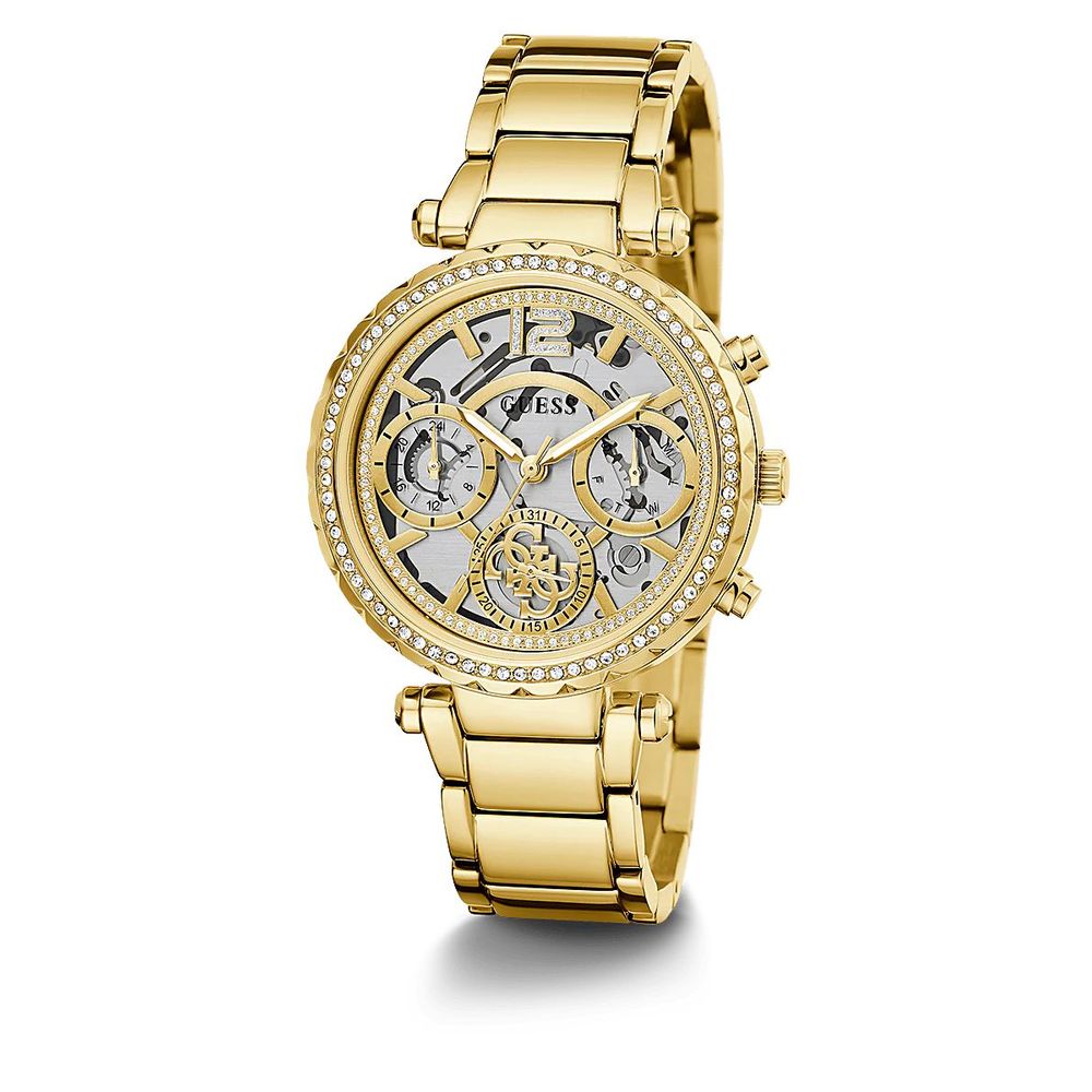 Gold Stainless Steel Dress Watch