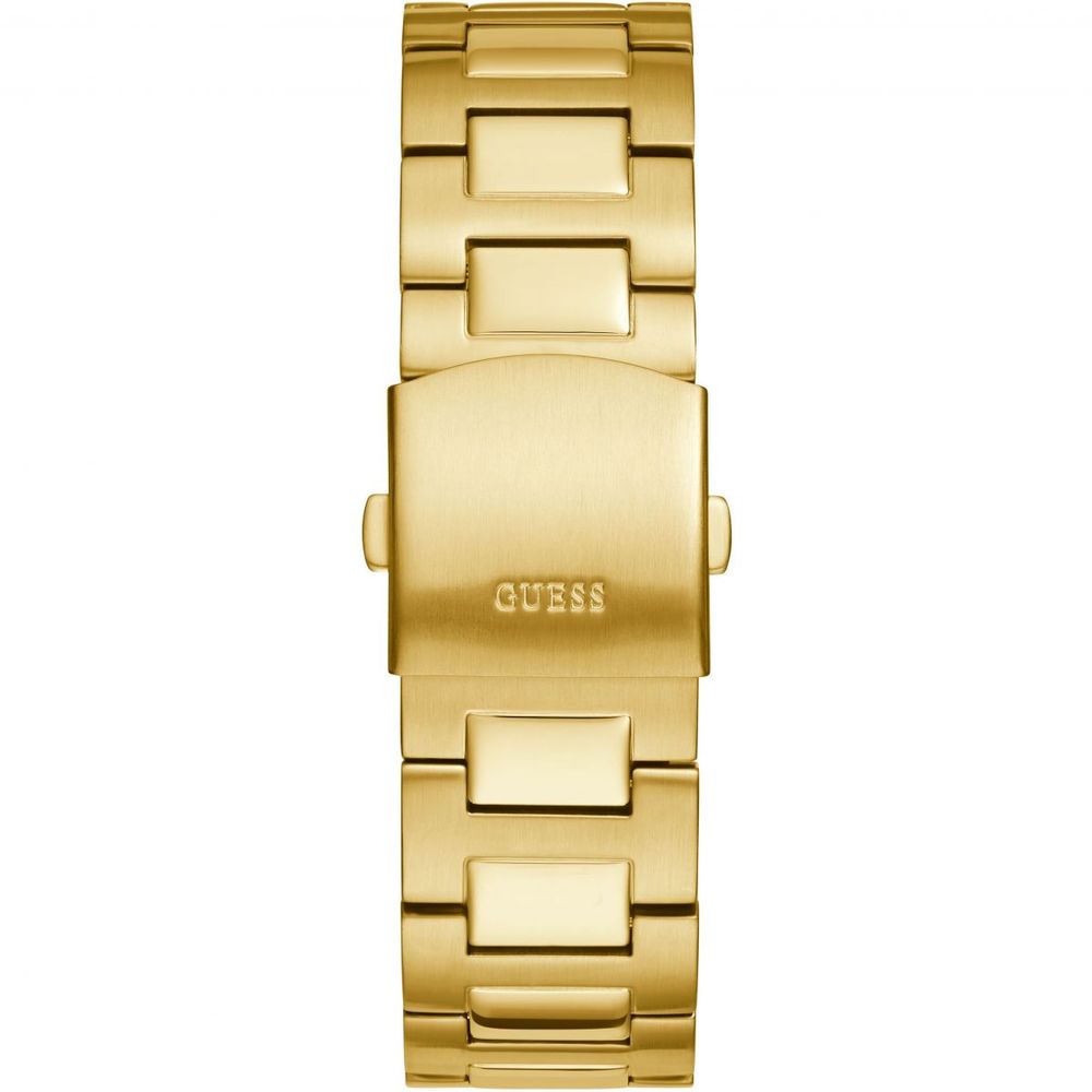 Gold Stainless Steel Dress Watch - ventzia