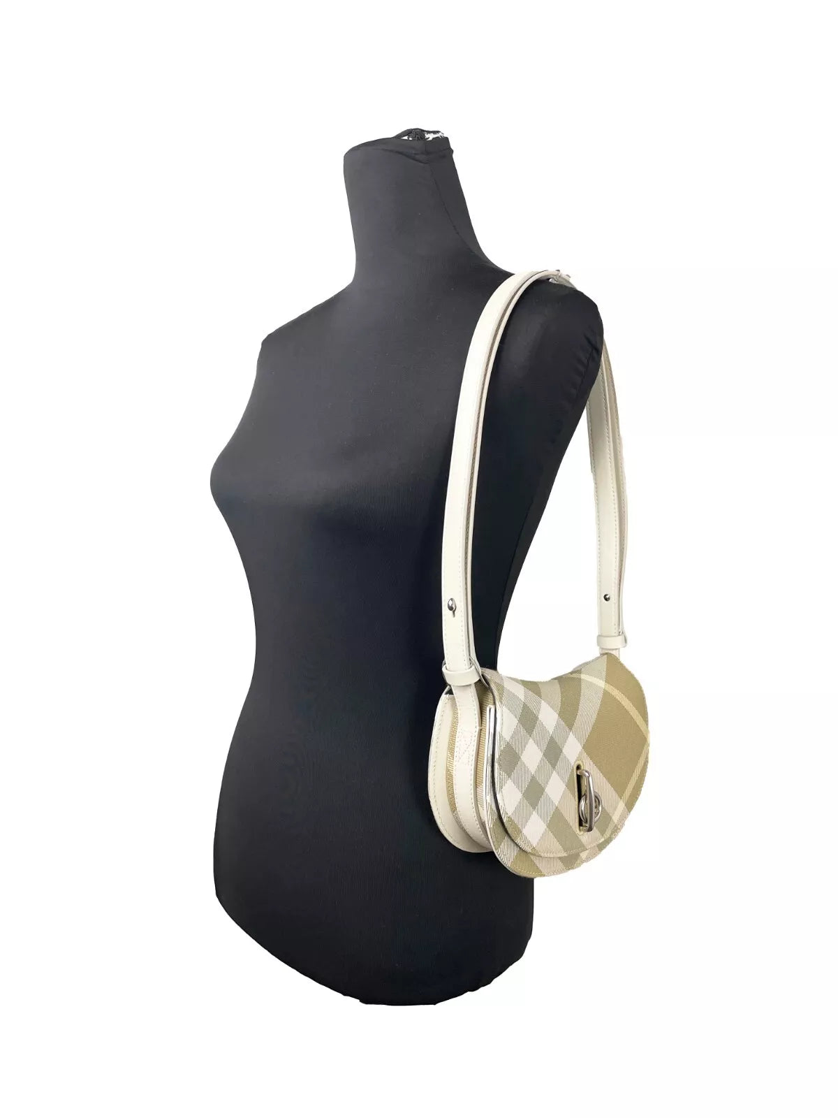 Mini Check Rocking Horse Crossbody Bag Purse - ventzia