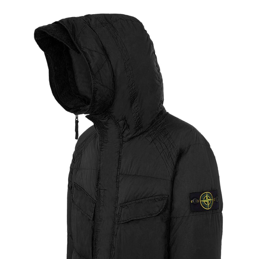 Black Nylon Jacket - ventzia