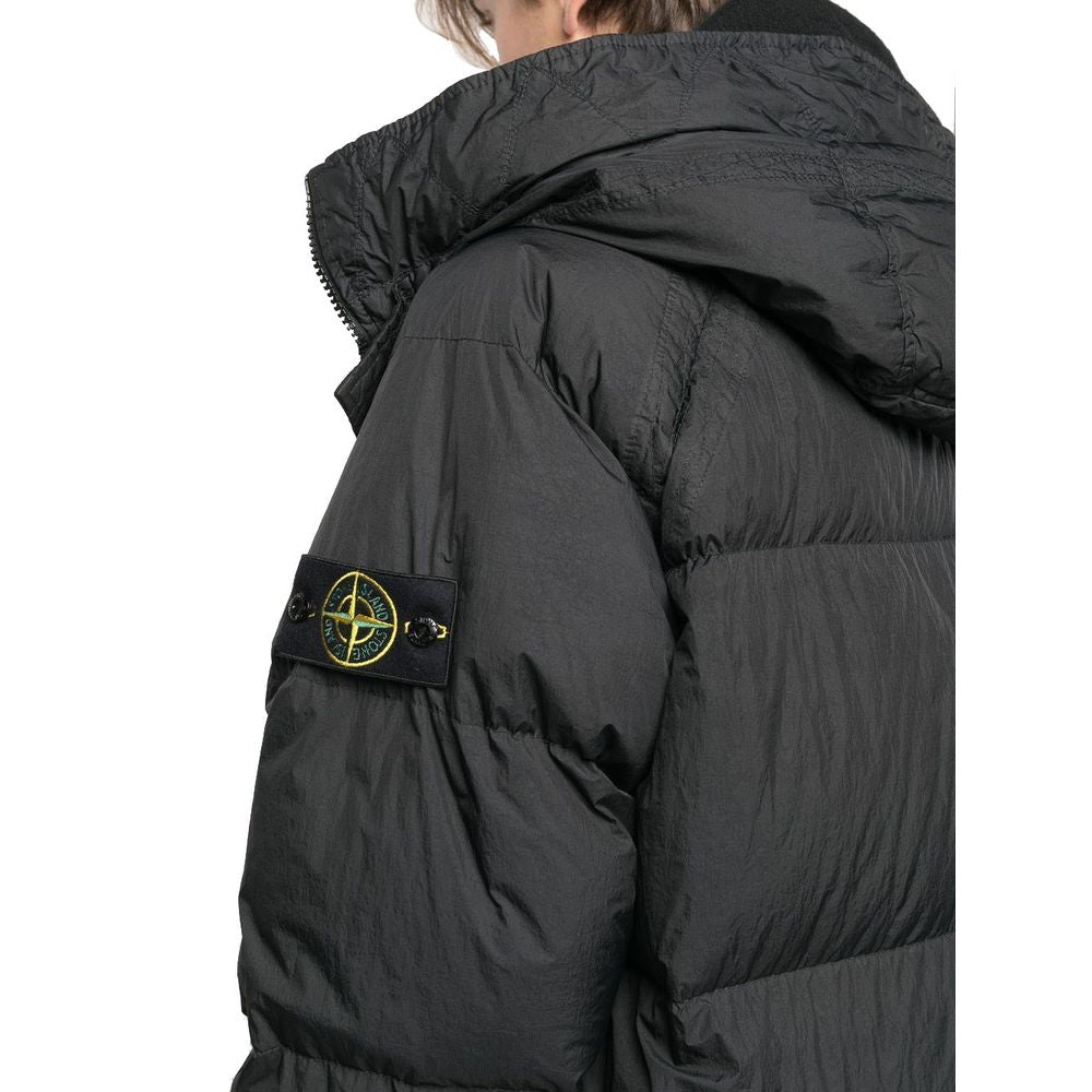 Black Nylon Jacket - ventzia