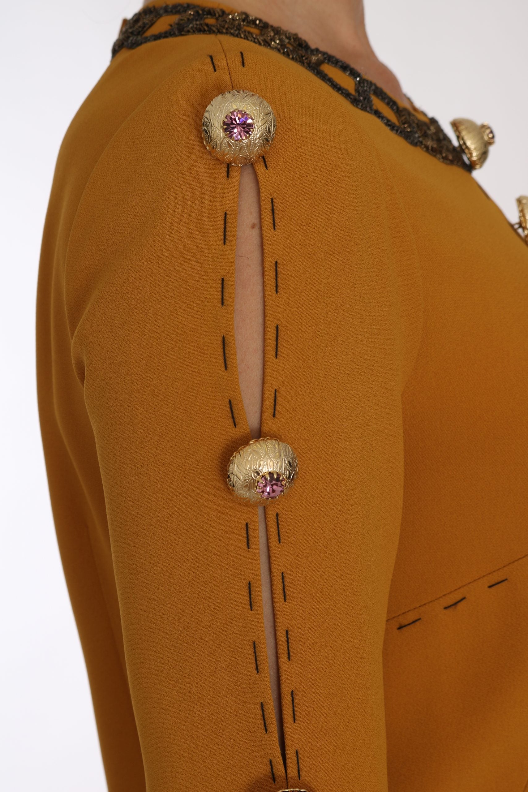 Crystal Embellished Mini Dress - Luxe Charm - ventzia