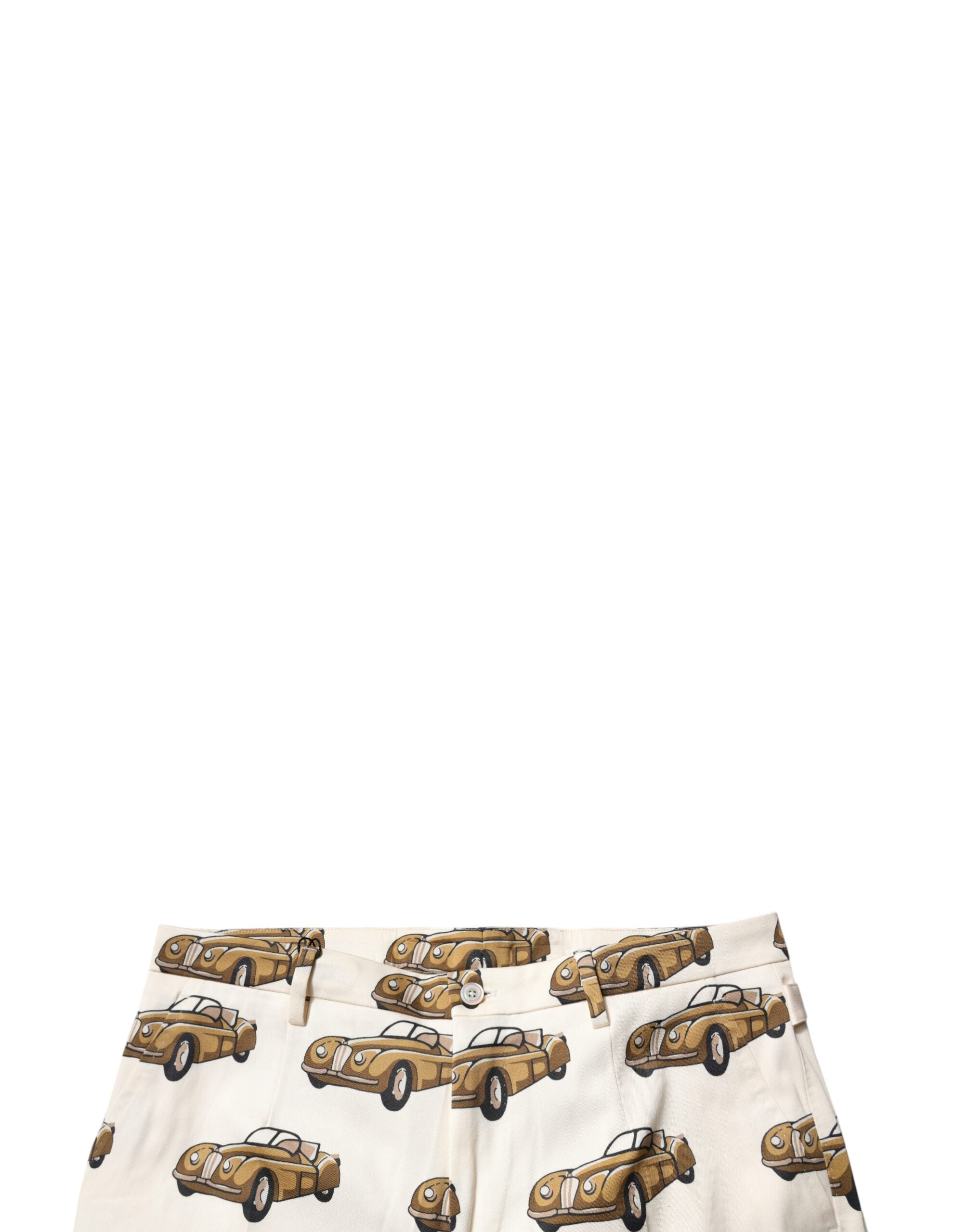 Off White Cars Cotton Skinny Men Denim Jeans - ventzia