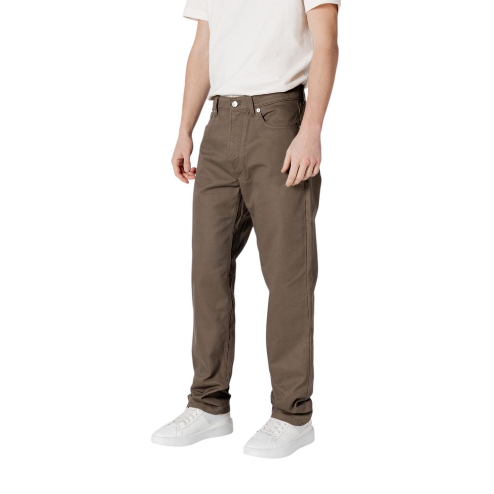 Green Cotton Pant - ventzia