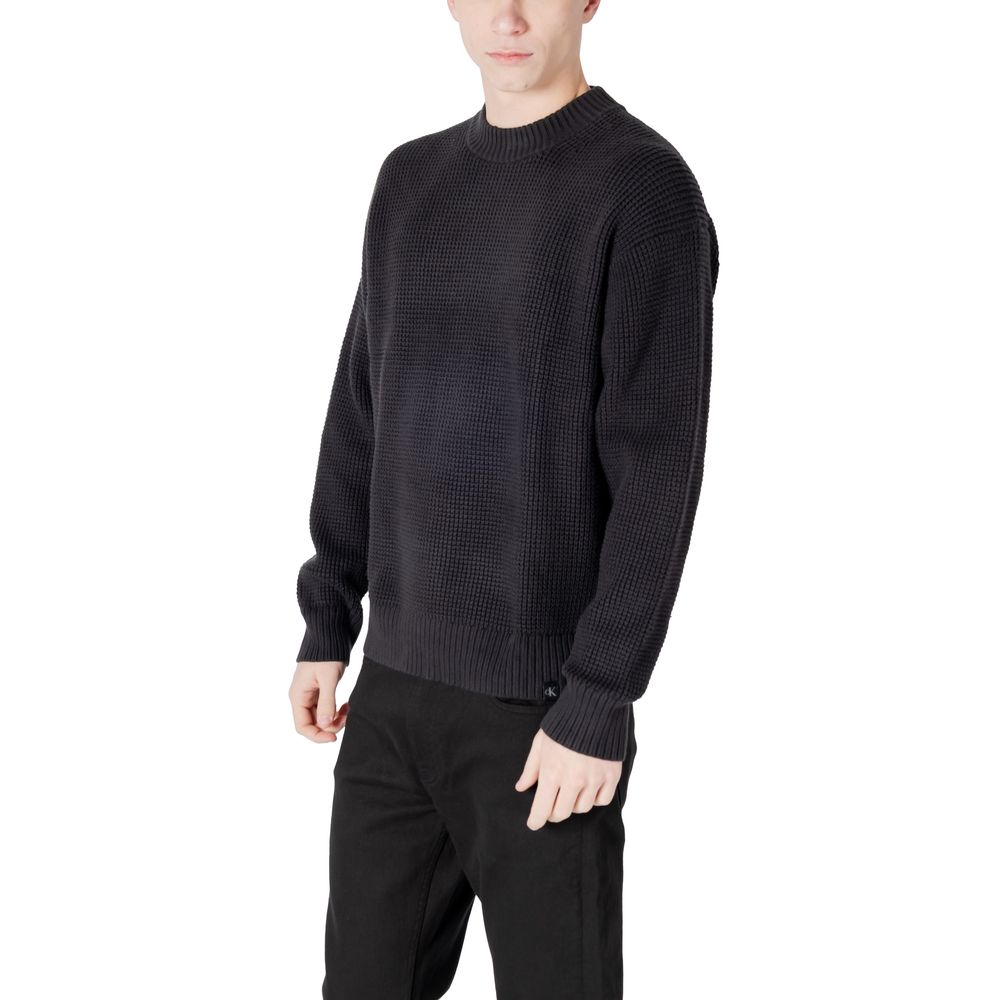 Black Organic Cotton Sweater - ventzia