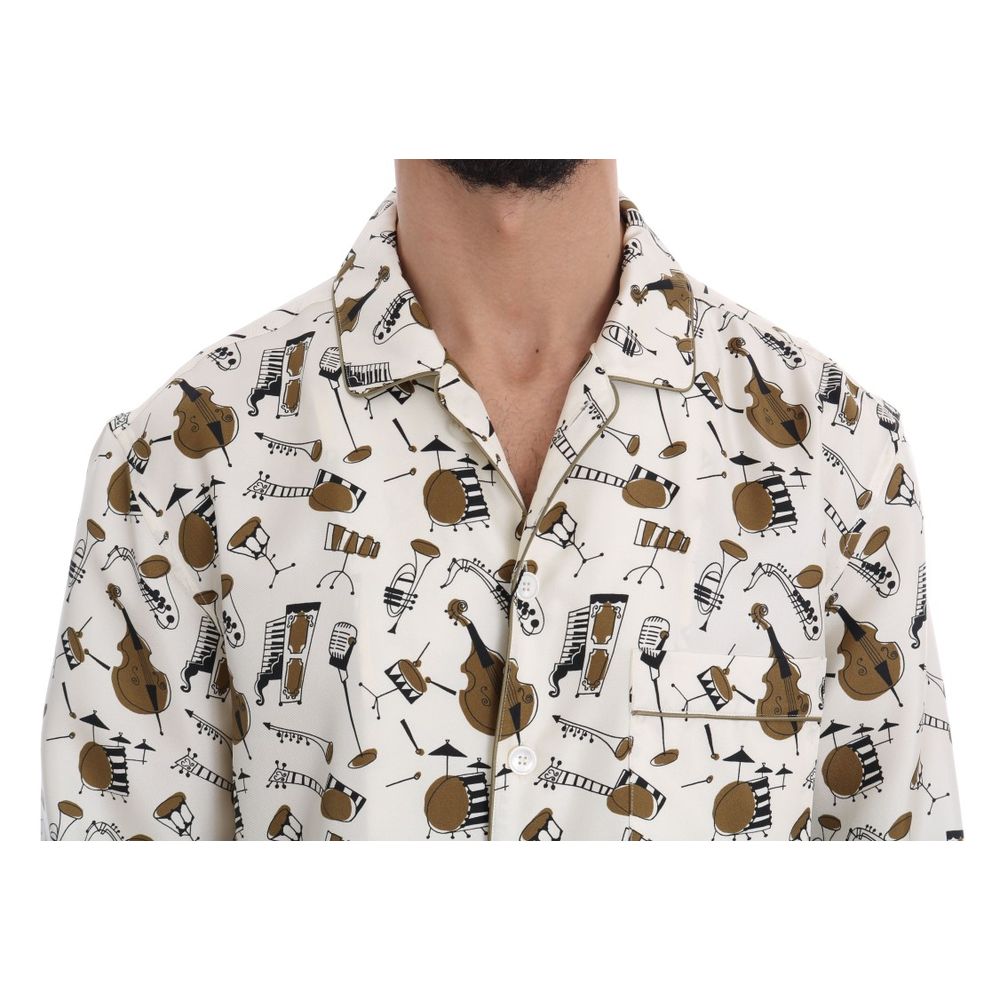 Multicolor Silk Shirt - ventzia