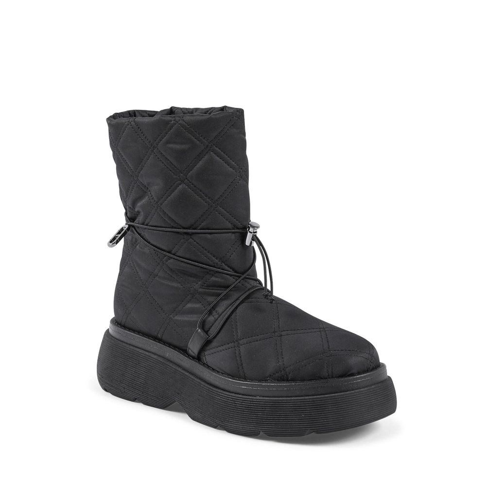 Black Nylon Boot - ventzia
