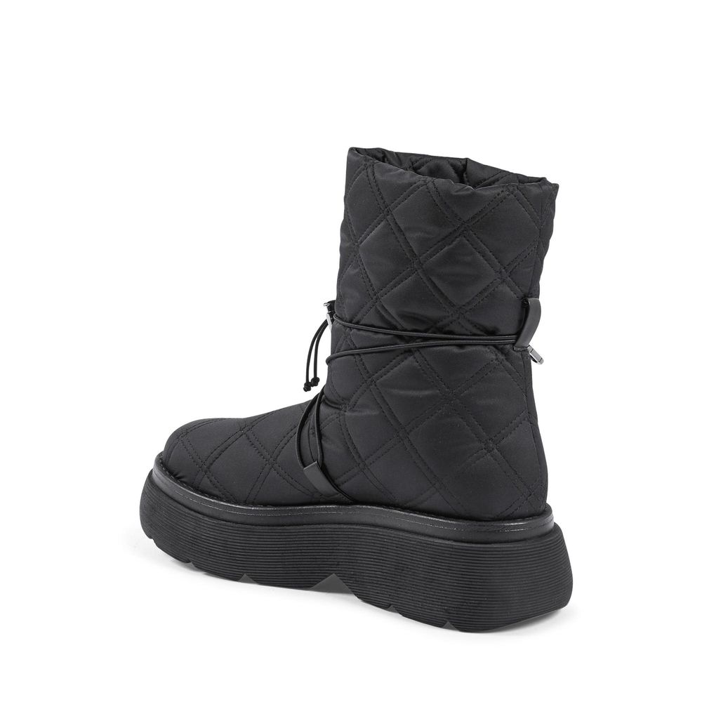 Black Nylon Boot - ventzia