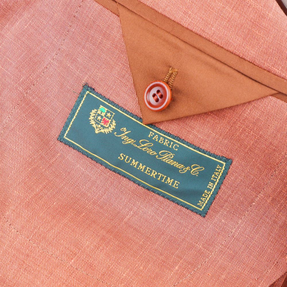 Brown Linen Blazer - ventzia