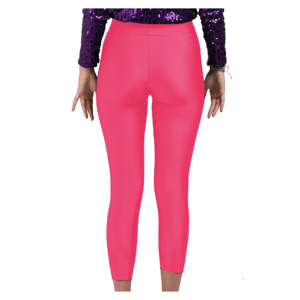 Pink Nylon Jeans & Pant - ventzia