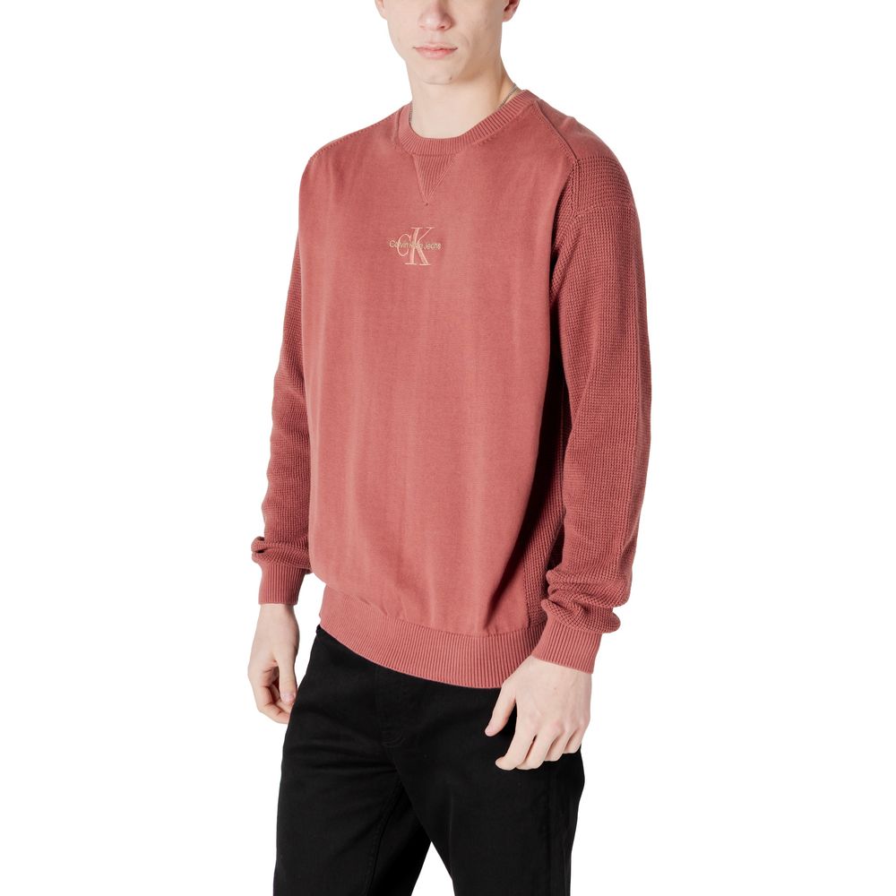 Red Cotton Sweater - ventzia