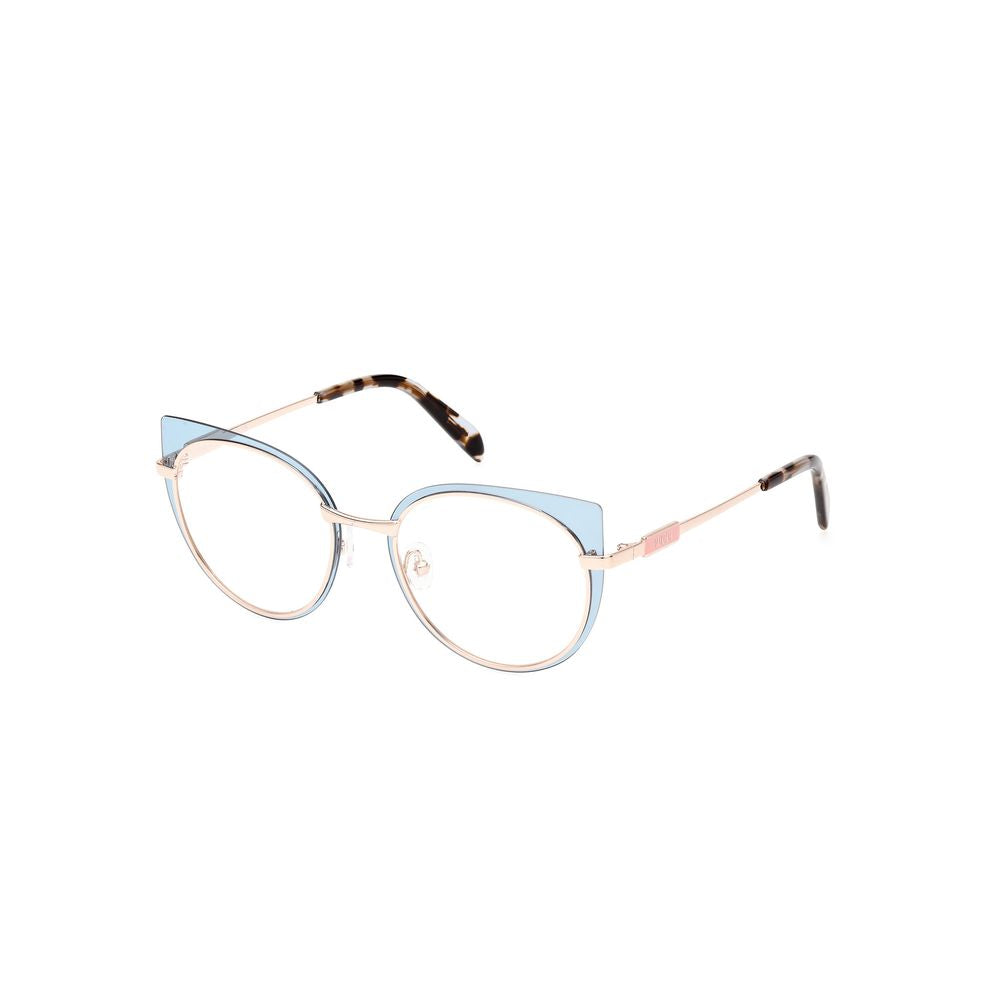 Blue Metal Glasses (Frames) - ventzia