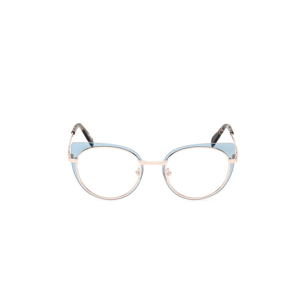 Blue Metal Glasses (Frames) - ventzia