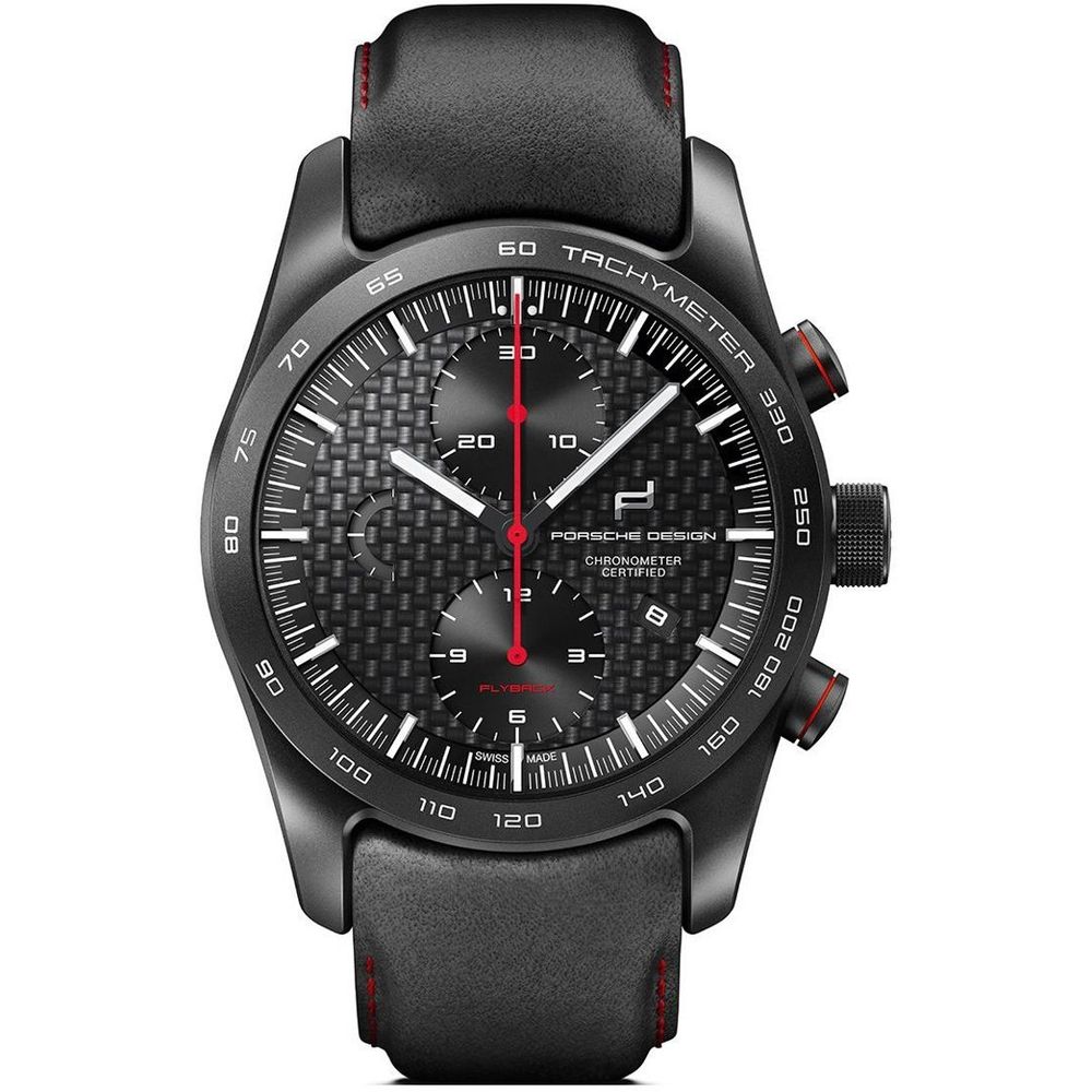 Black Leather Watch - ventzia