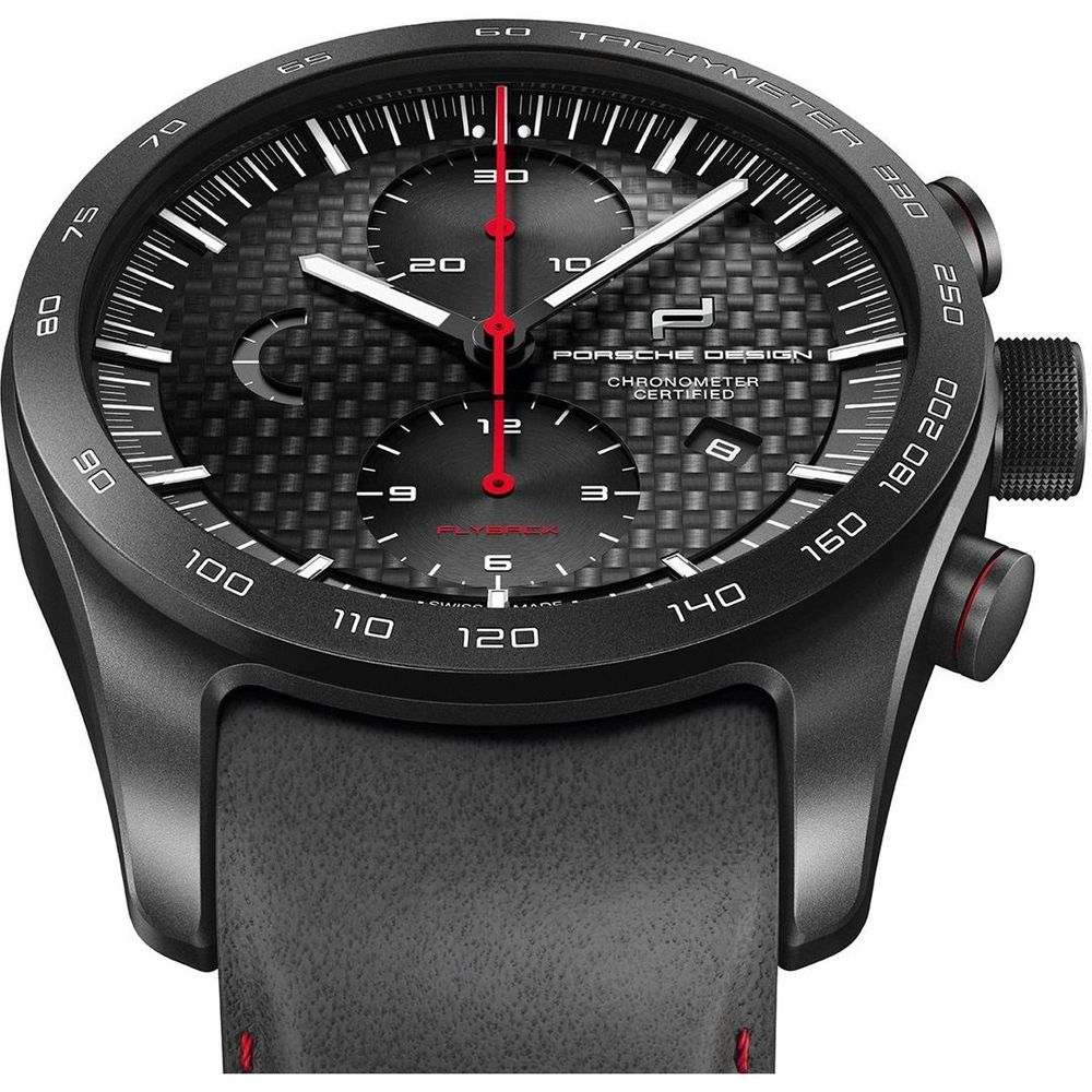 Black Leather Watch - ventzia