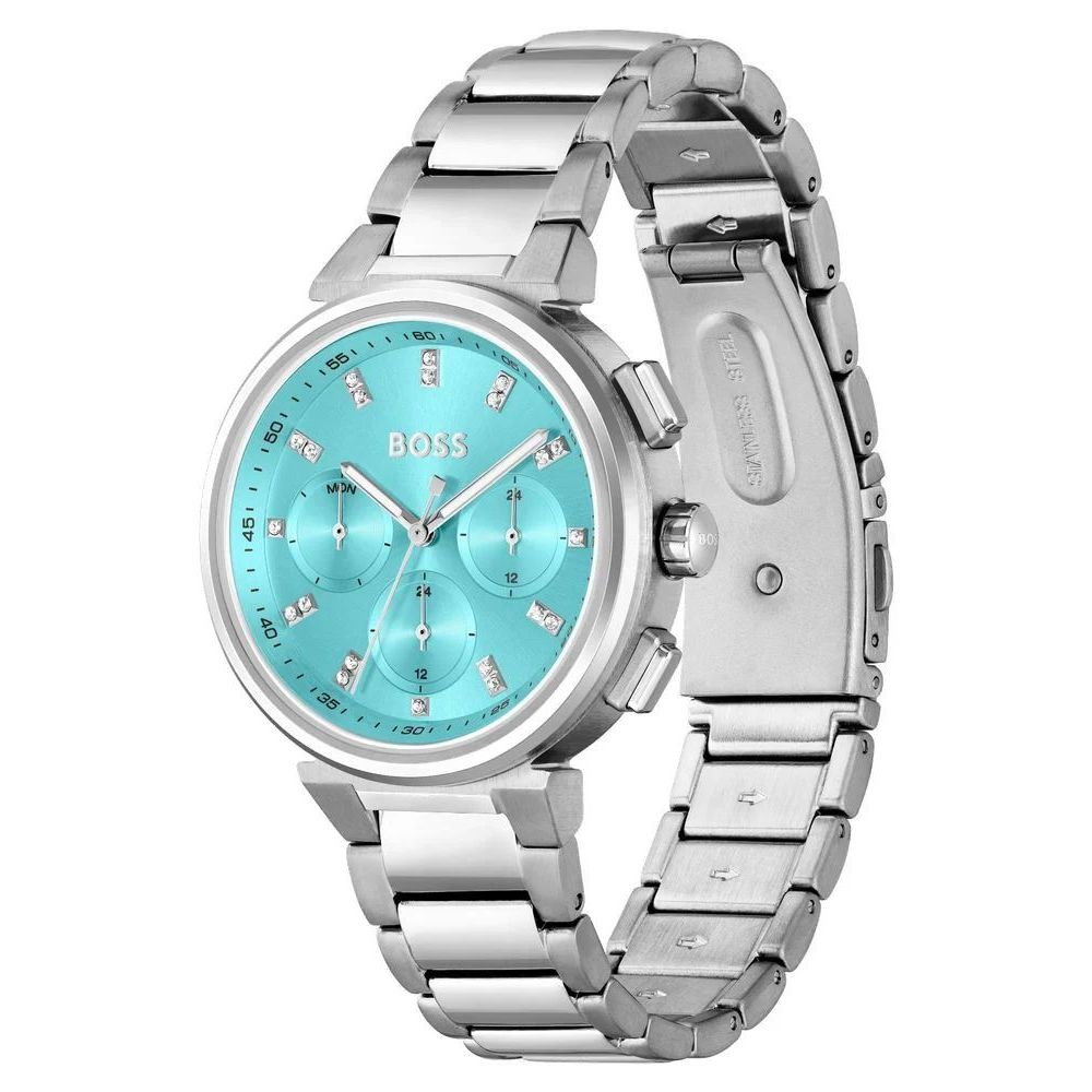 Silver Stainless Steel Watch - ventzia