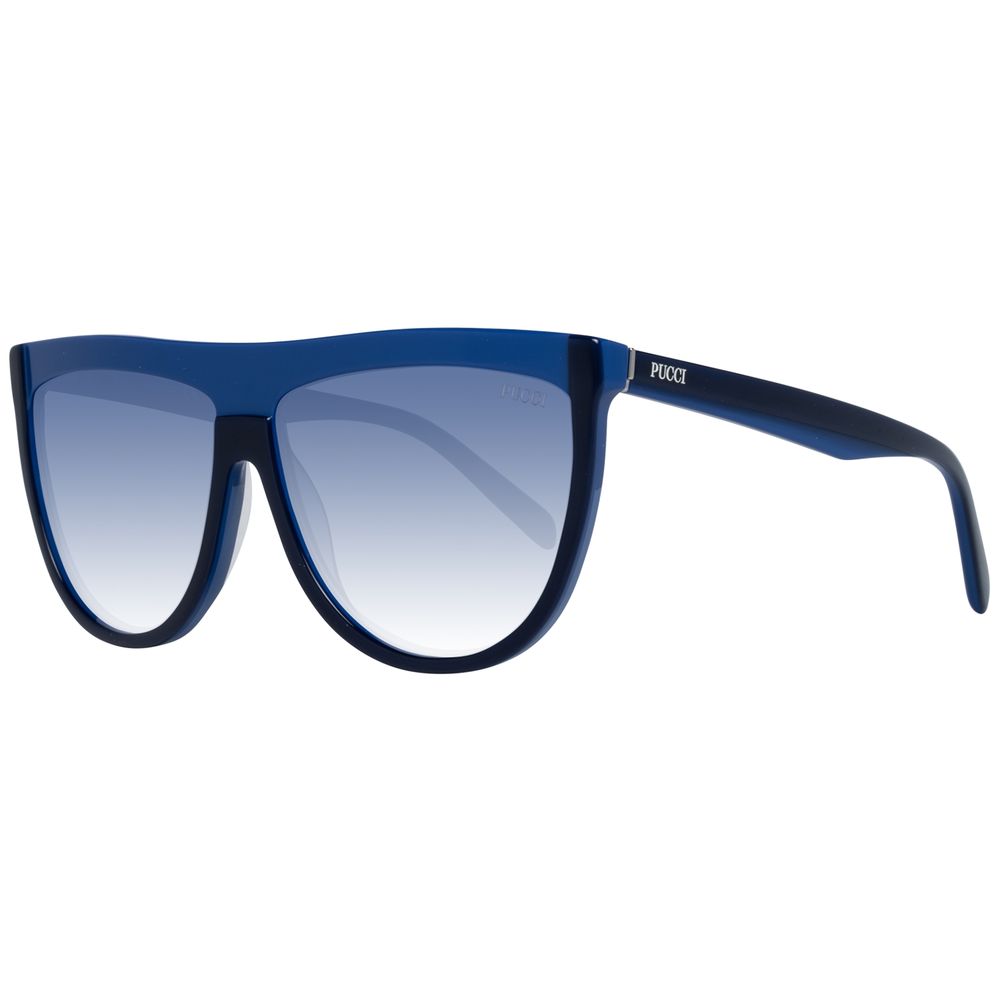 Blue Plastic Sunglasses - ventzia