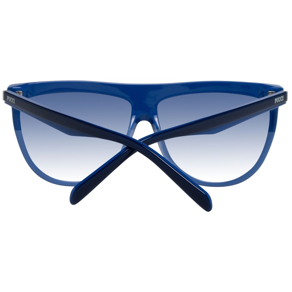 Blue Plastic Sunglasses - ventzia