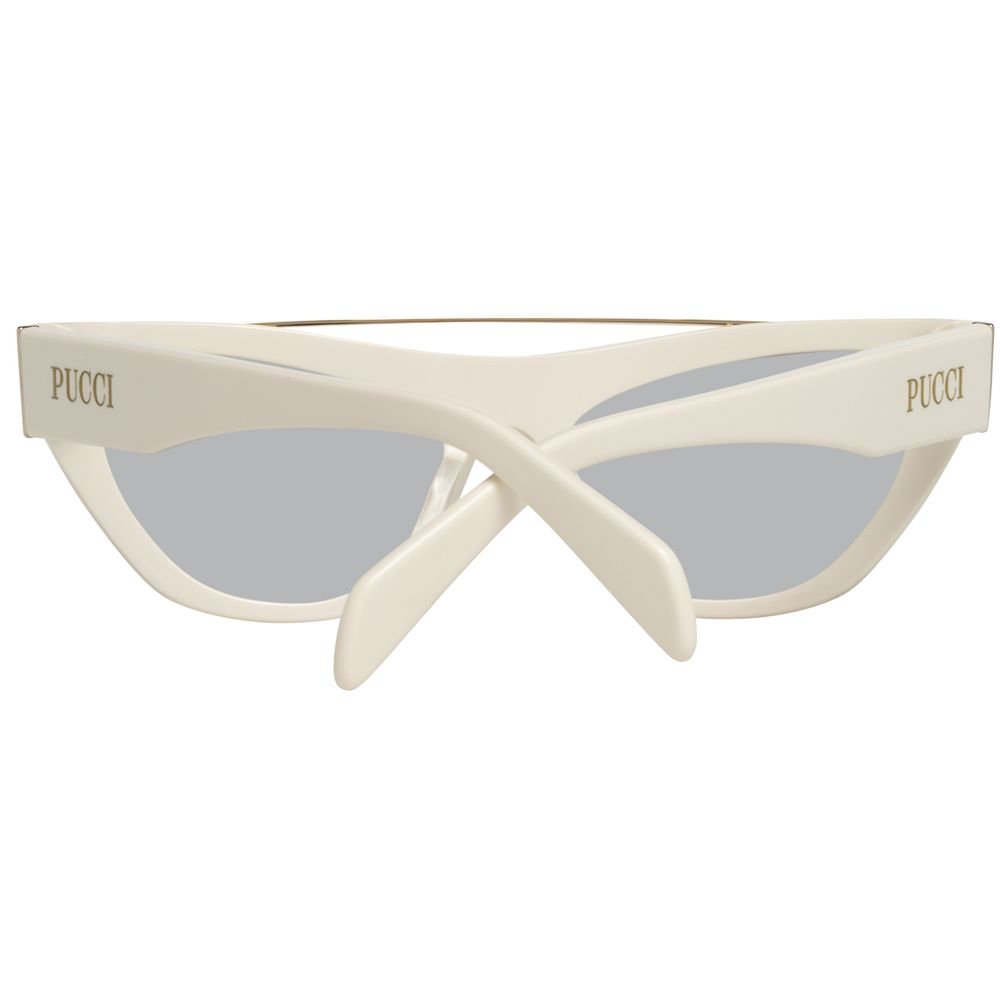 White Metal Sunglasses - ventzia