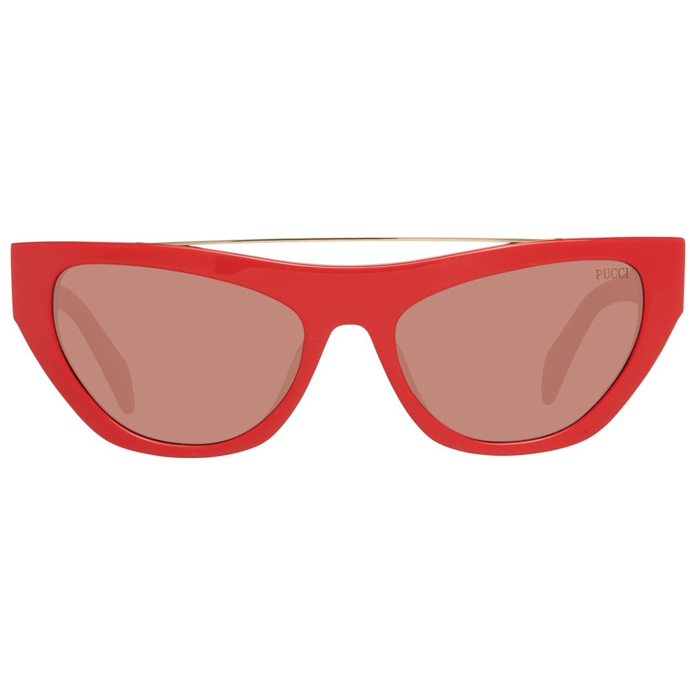 Red Metal Sunglasses - ventzia