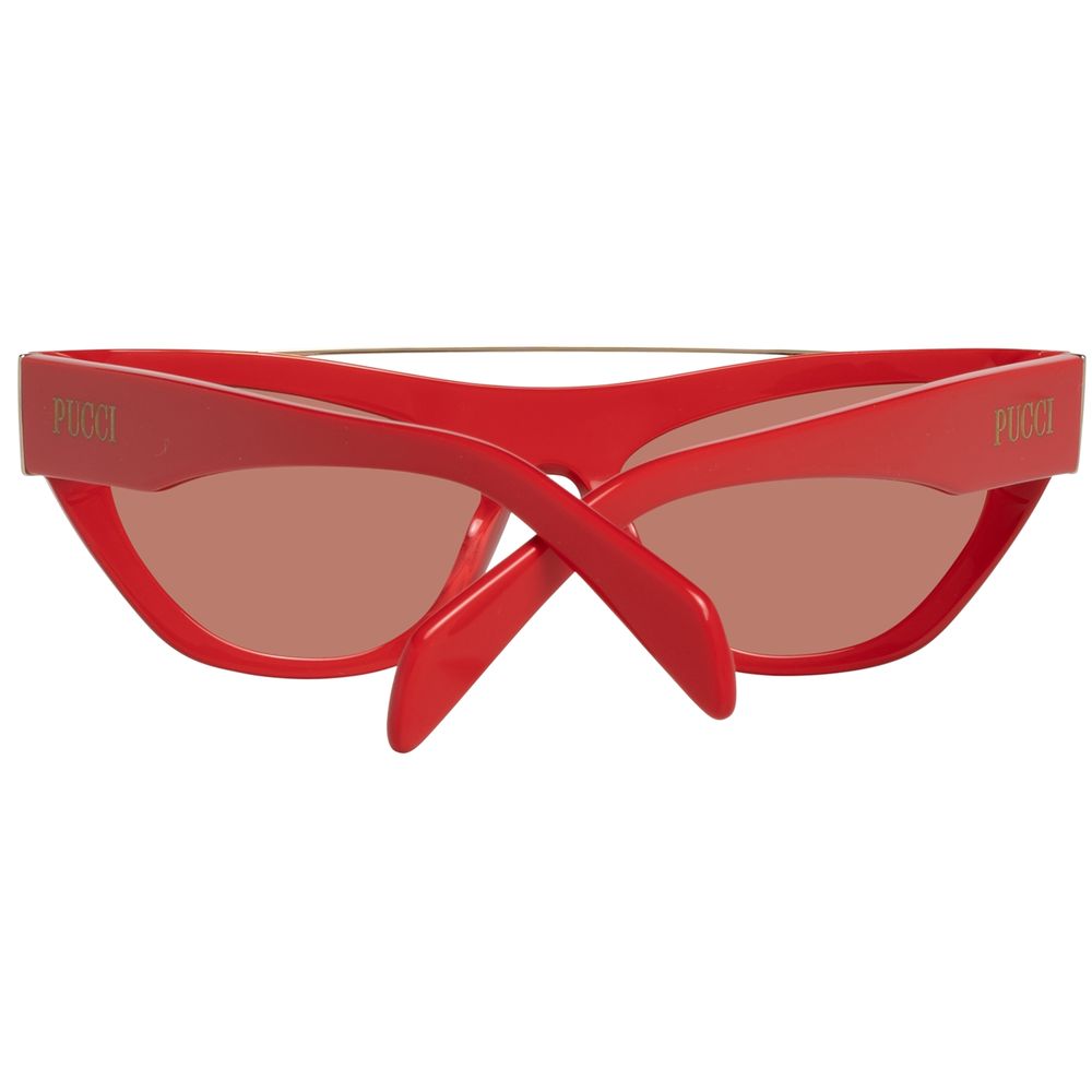 Red Metal Sunglasses - ventzia