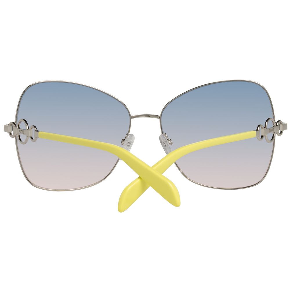 Gray Metal Sunglasses - ventzia