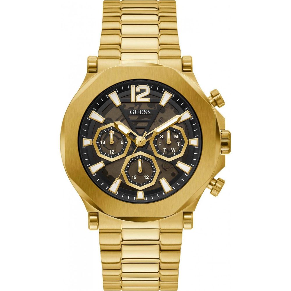 Gold Stainless Steel Watch - ventzia