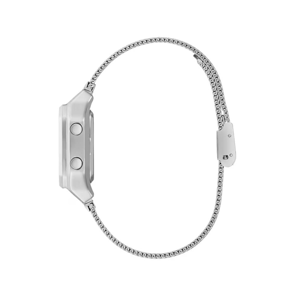 Gray Stainless Steel Digital Watch