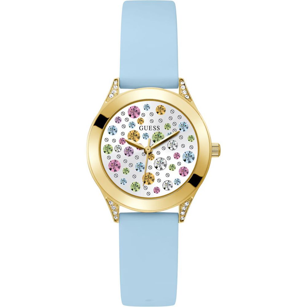 Blue Synthetic Bracelet Watch