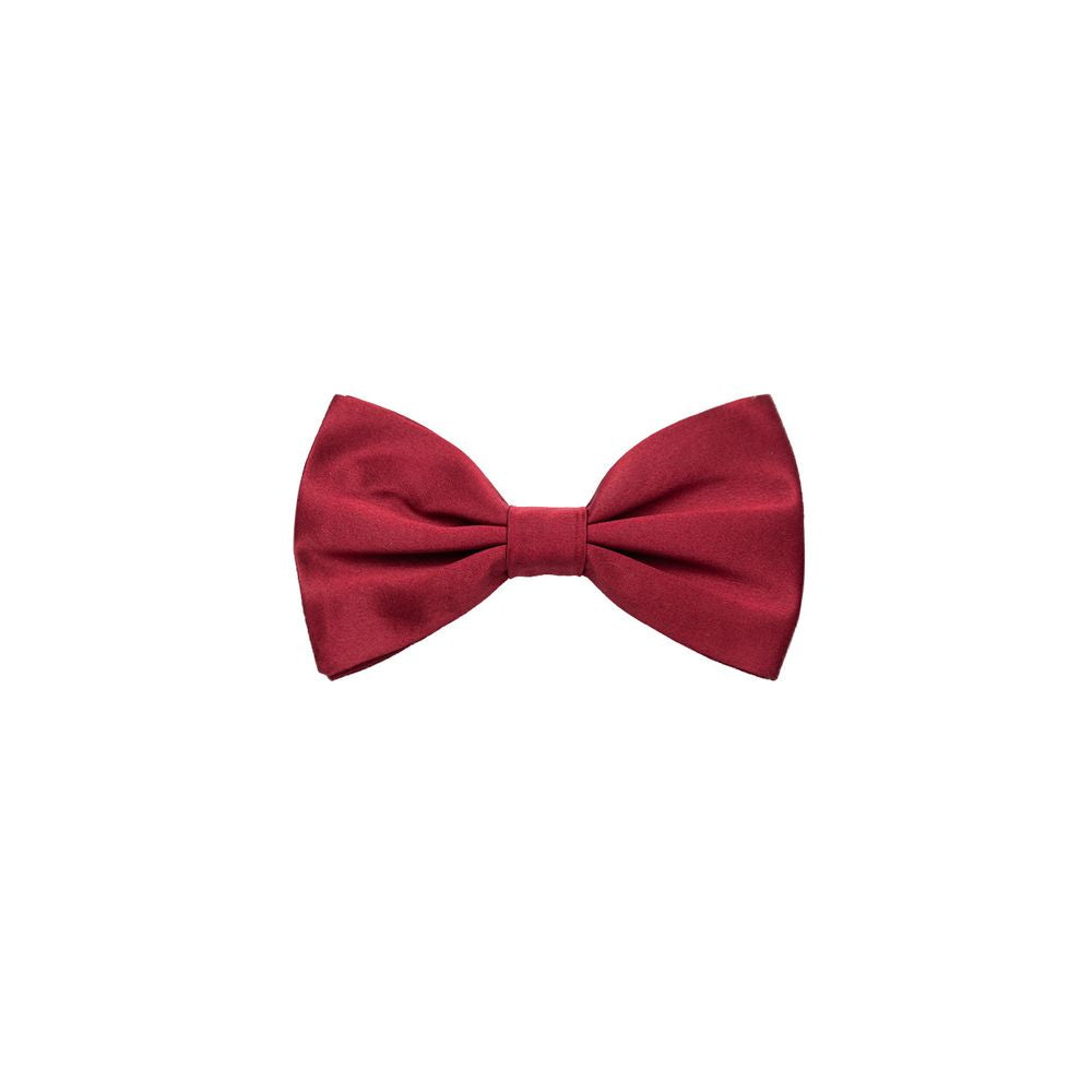 Red Silk Bowty - ventzia