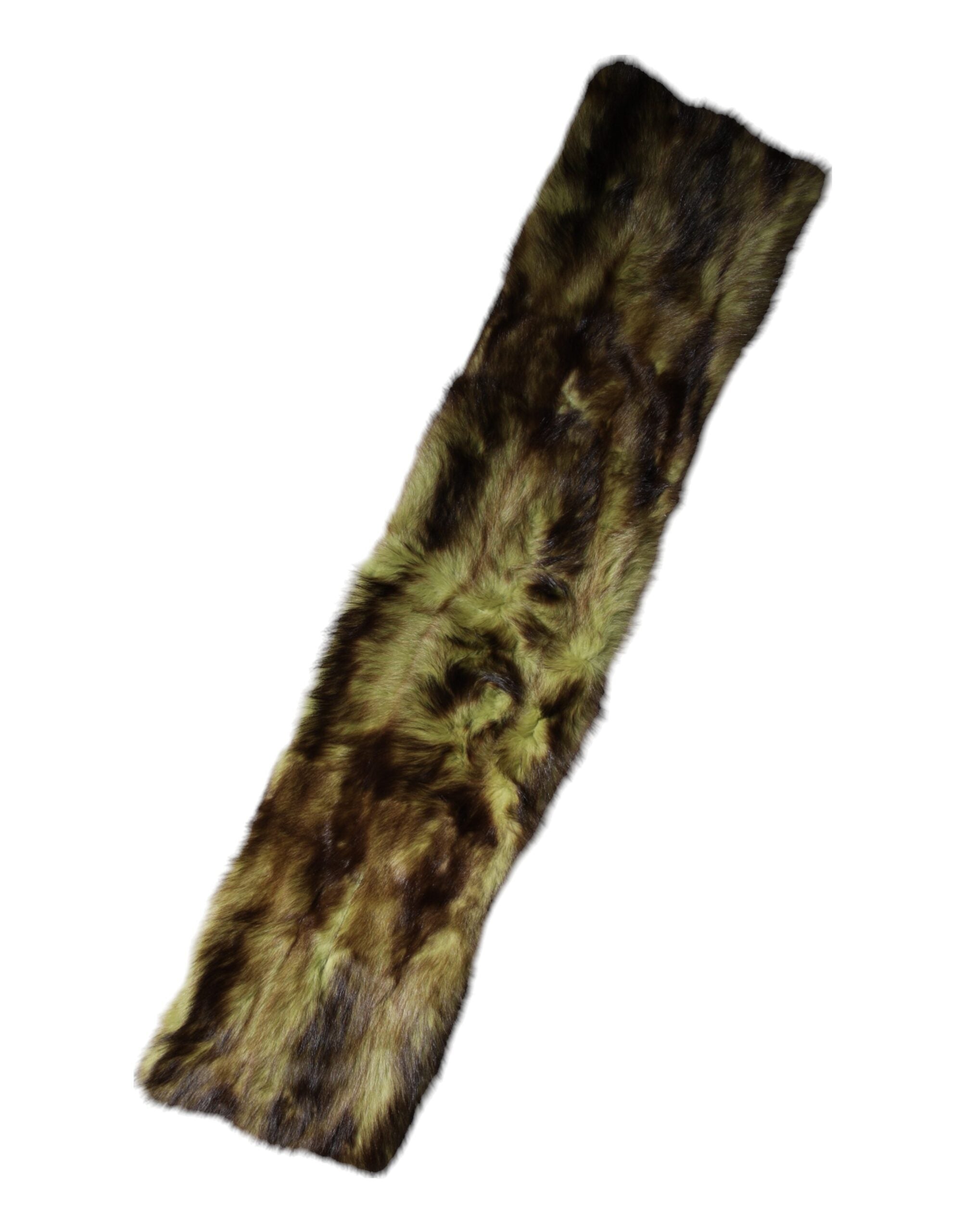 Multicolor Fur Shawl Neck Wrap Cover Collar Scarf - ventzia